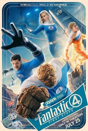 The Fantastic 4: First Steps 2025 Dual Audio WEB-DL | Hindi Full Movie