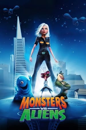 Monsters vs. Aliens (2009) Dual Audio | Hindi Full Movie BluRay 300MB